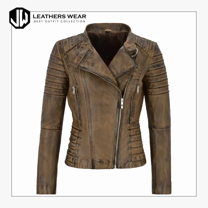 Ladies Biker Jacket