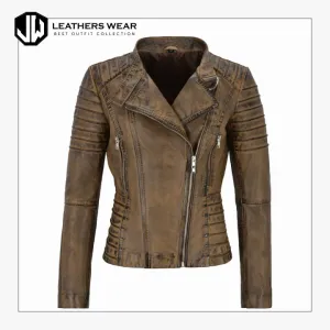Ladies Biker Jacket
