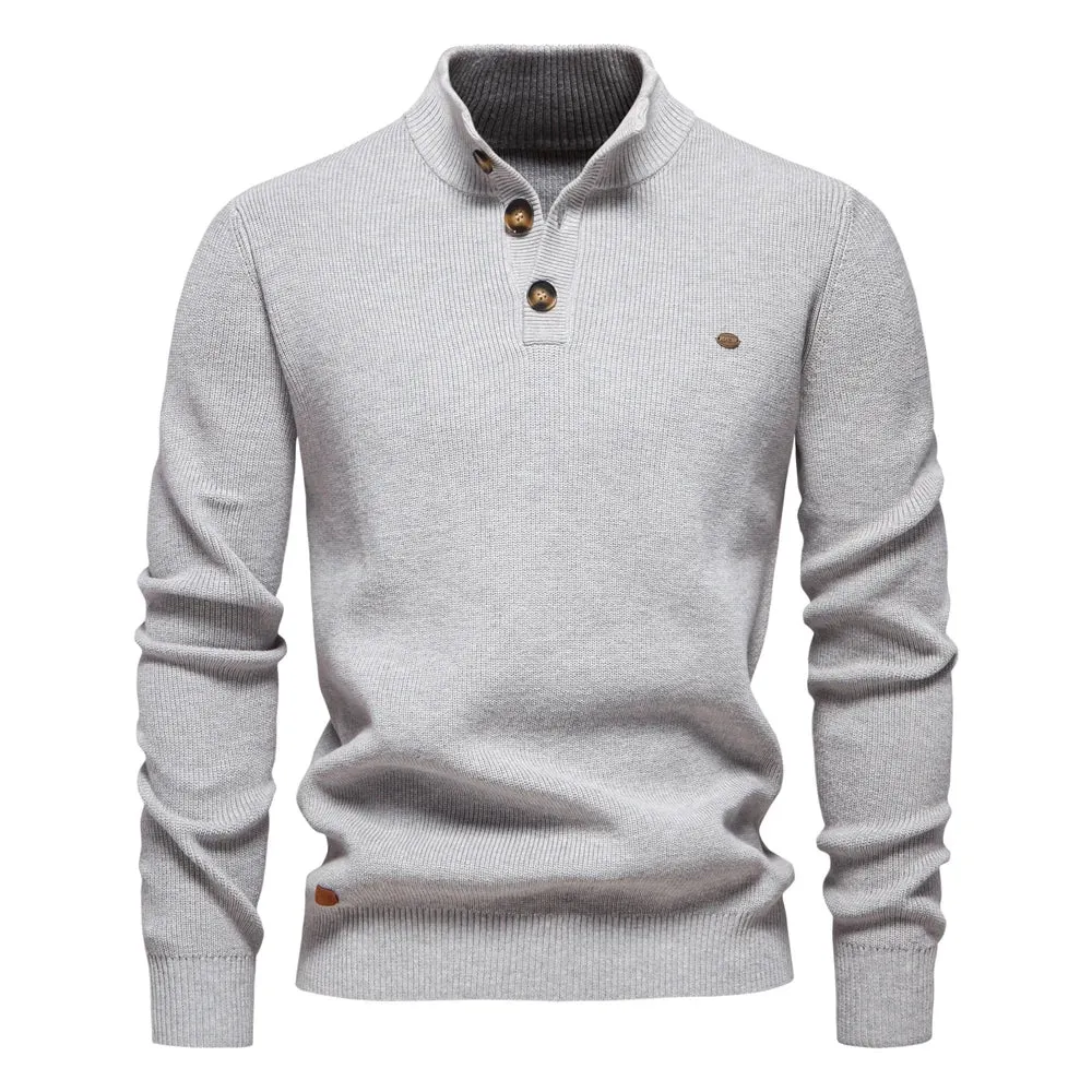 Lawson™ | Men's Sweater with Button Design