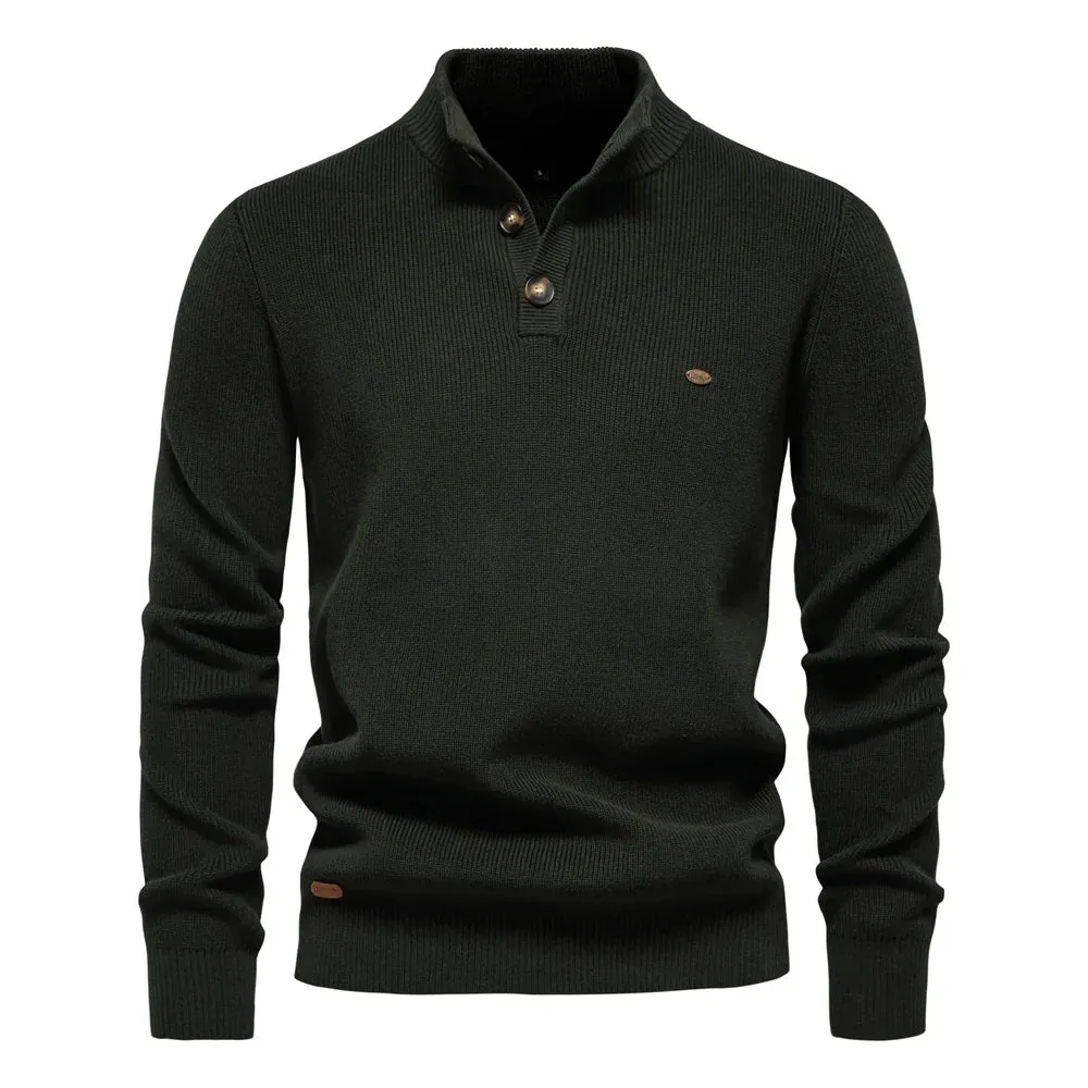 Lawson™ | Men's Sweater with Button Design