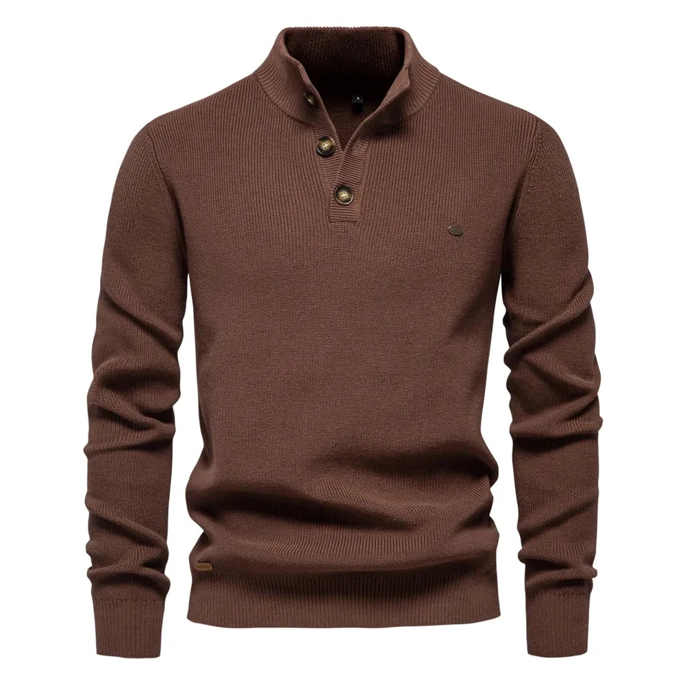 Lawson™ | Men's Sweater with Button Design