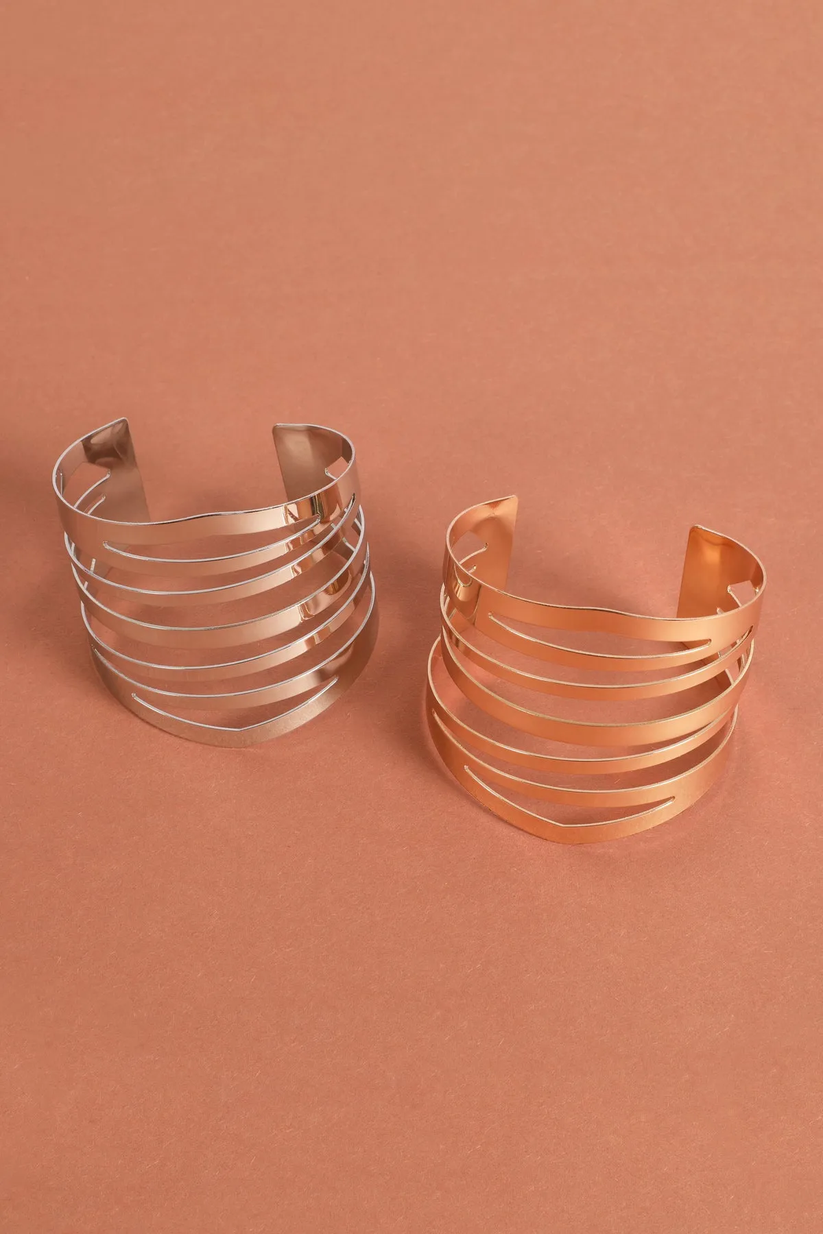 LAYERED CUFF BRACELET