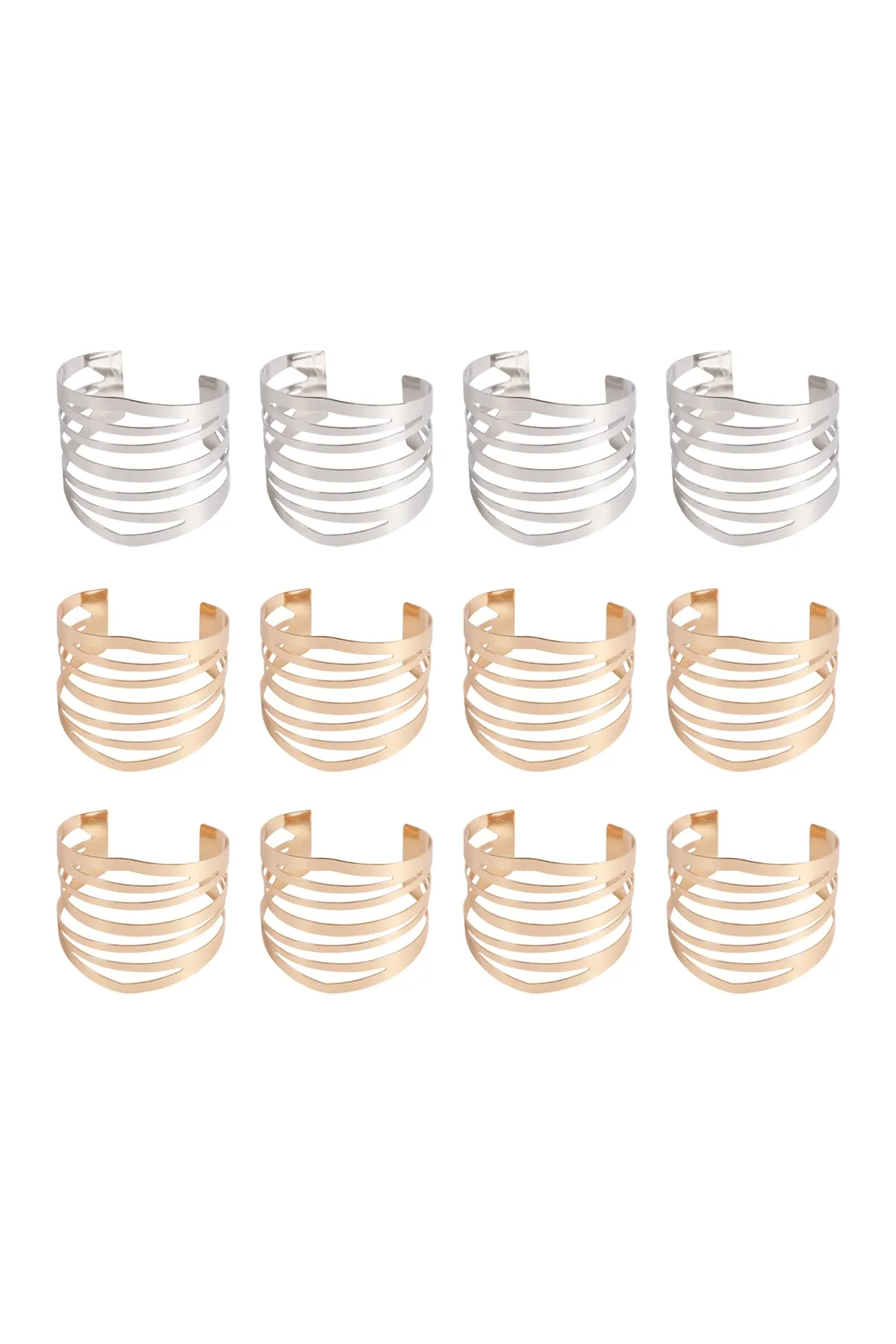 LAYERED CUFF BRACELET