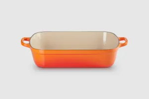 Le Creuset Cast Iron Roaster 33cm - Volcanic