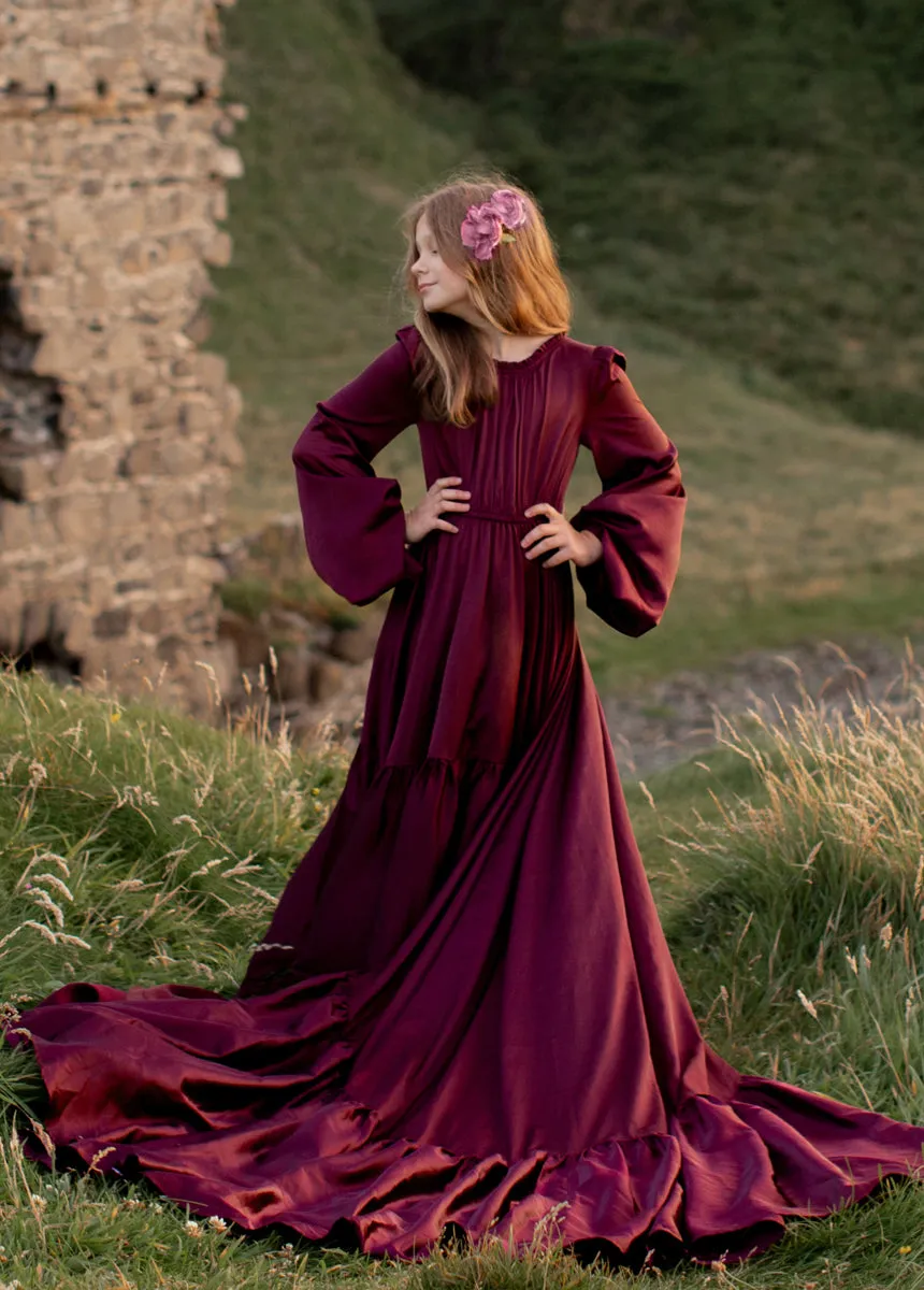 Leana Impact Dress in Plum