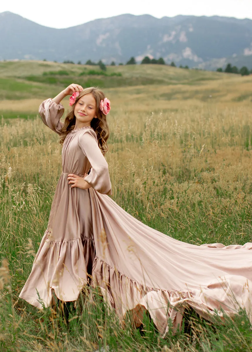 Leana Impact Dress in Stone