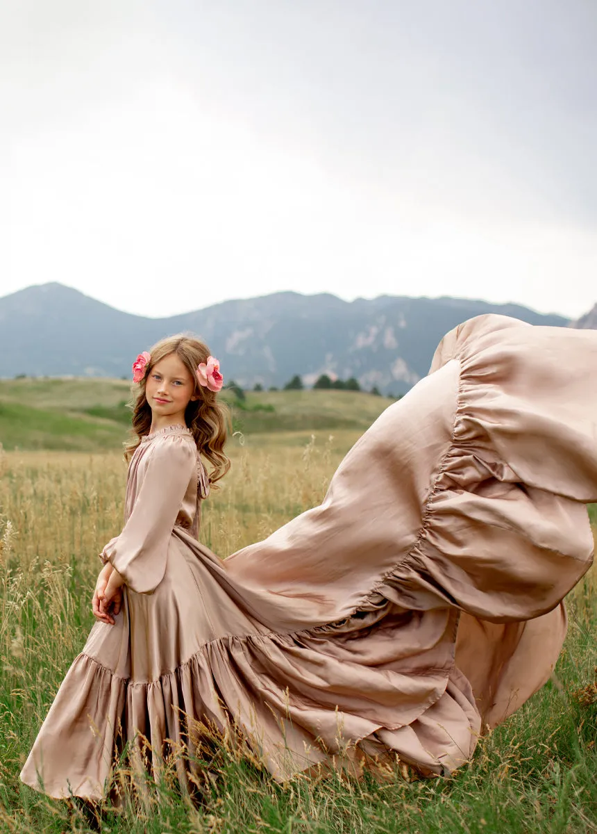 Leana Impact Dress in Stone