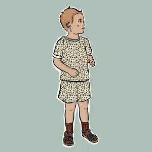 Leopard Short BeeJamas