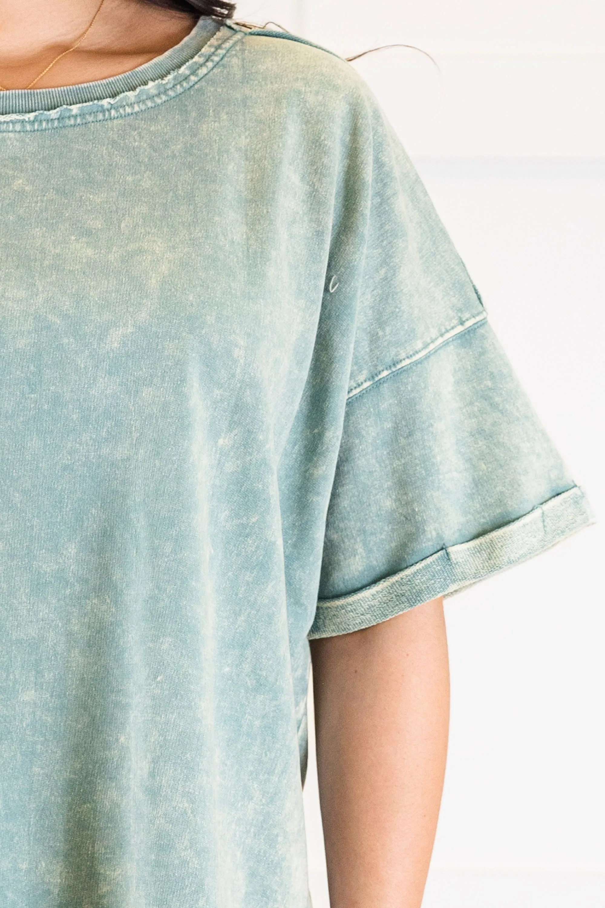 Let's Have Fun Top, Ash Blue