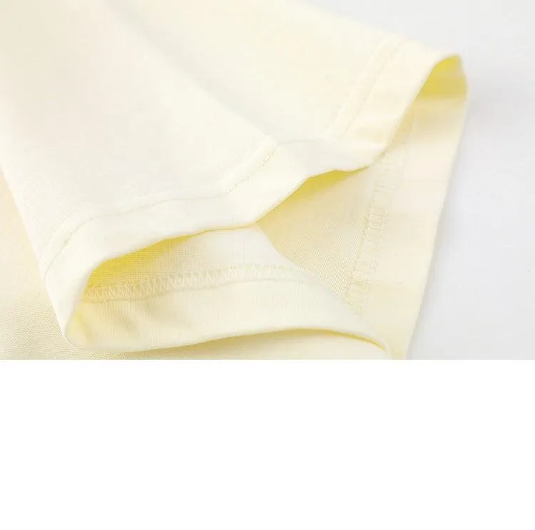 Letters Star Embroidery T-shirt