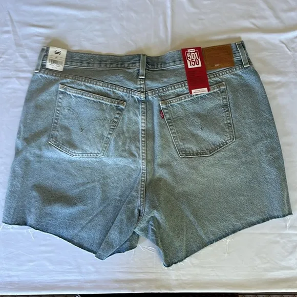 Levi's 501 PLUS 150th Anniversary Jean Shorts Fresh as a Daisy NWT
