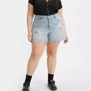 Levi's 501 PLUS 150th Anniversary Jean Shorts Fresh as a Daisy NWT