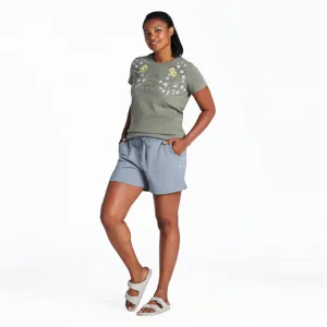 Life is Good Women's Solid Crusher Flex Shorts