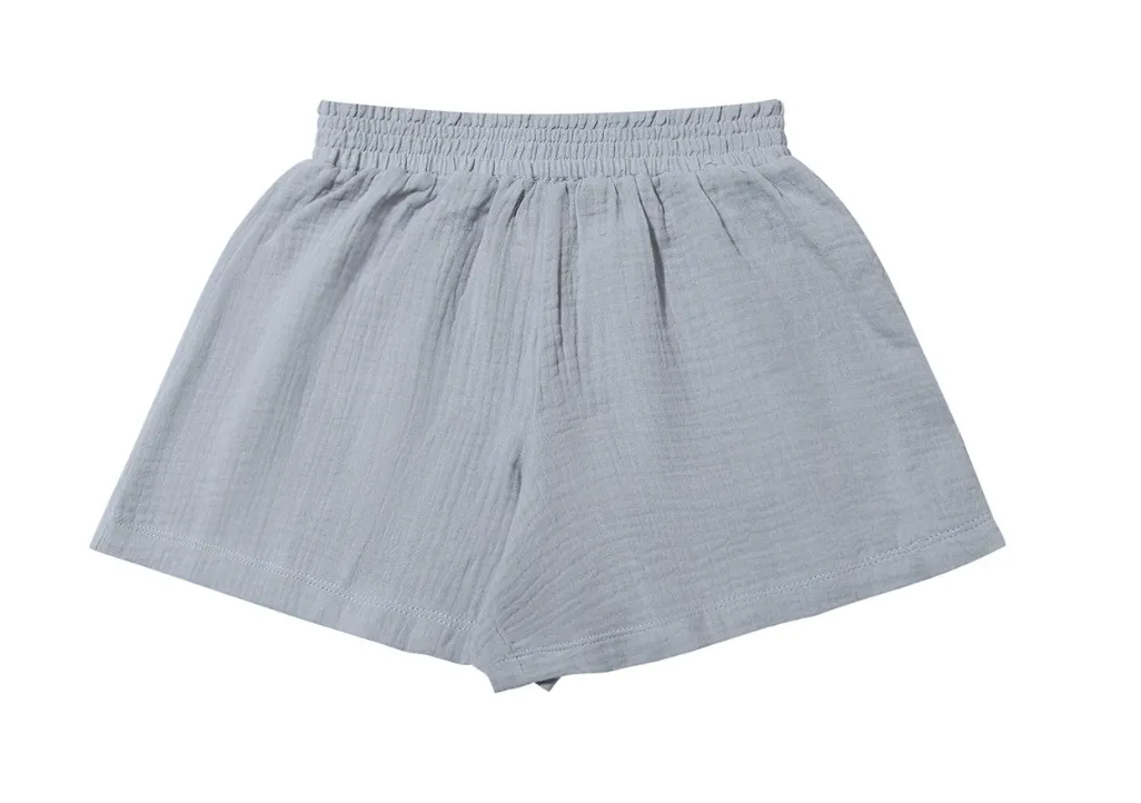 Light Chambray Shorts
