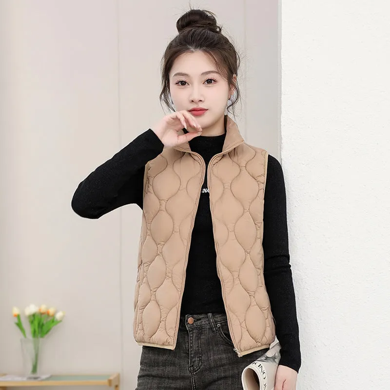 Lightweight and Fashionable Quilted Puffer Vest for Casual Wear