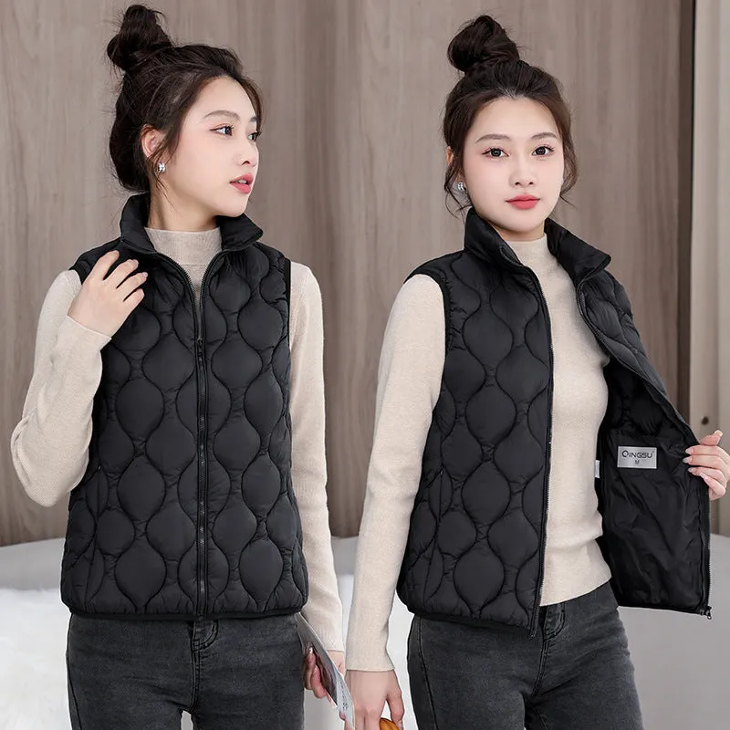 Lightweight and Fashionable Quilted Puffer Vest for Casual Wear