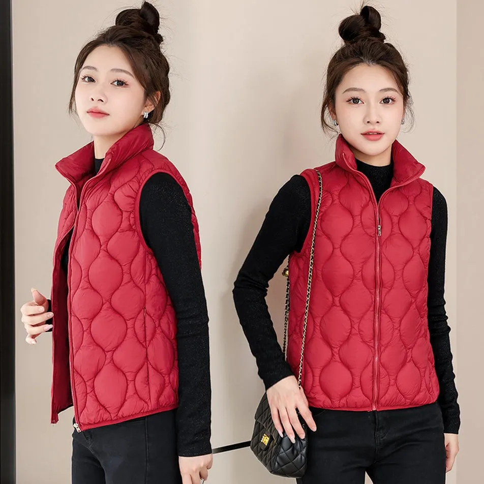 Lightweight and Fashionable Quilted Puffer Vest for Casual Wear