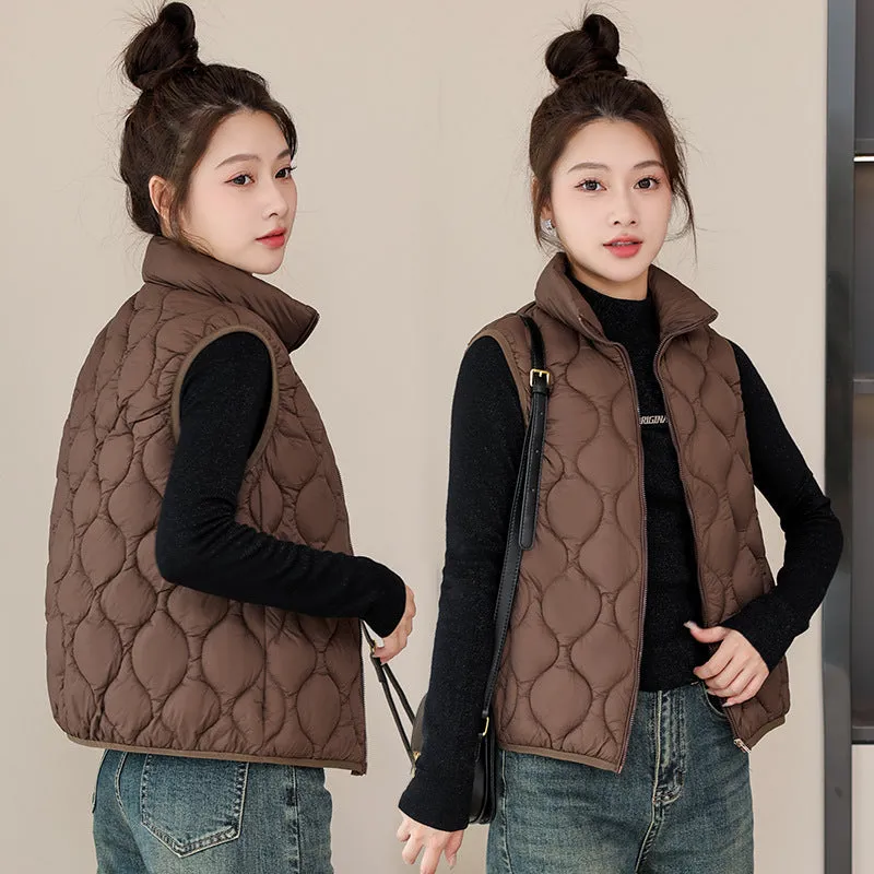 Lightweight and Fashionable Quilted Puffer Vest for Casual Wear