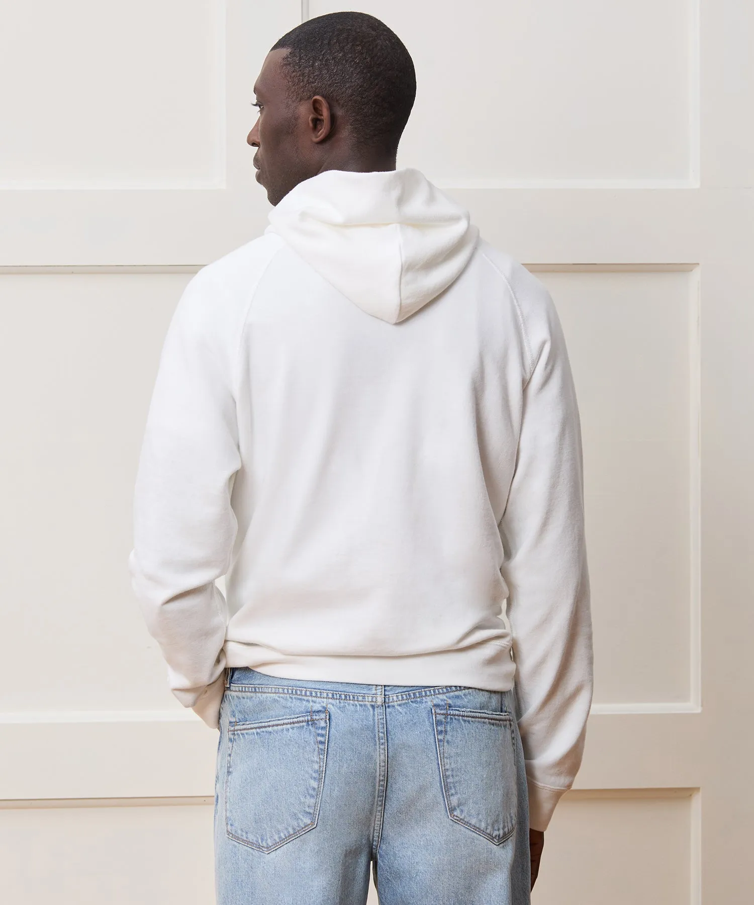 Lightweight Terry Cloth Hoodie