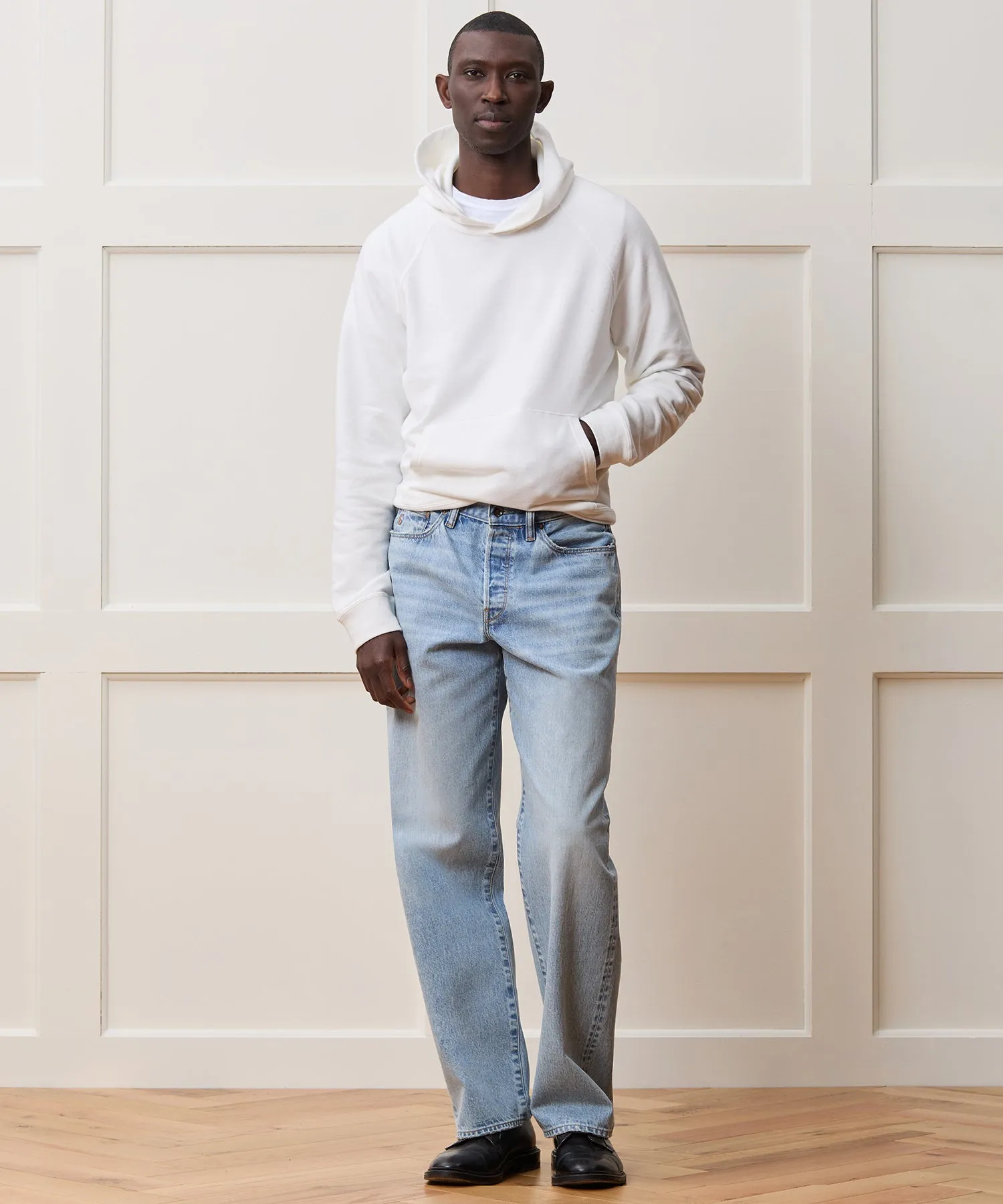 Lightweight Terry Cloth Hoodie