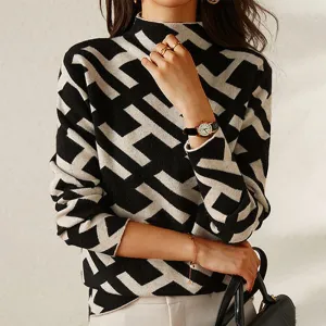 Lissie | Beautiful Geometric Sweater
