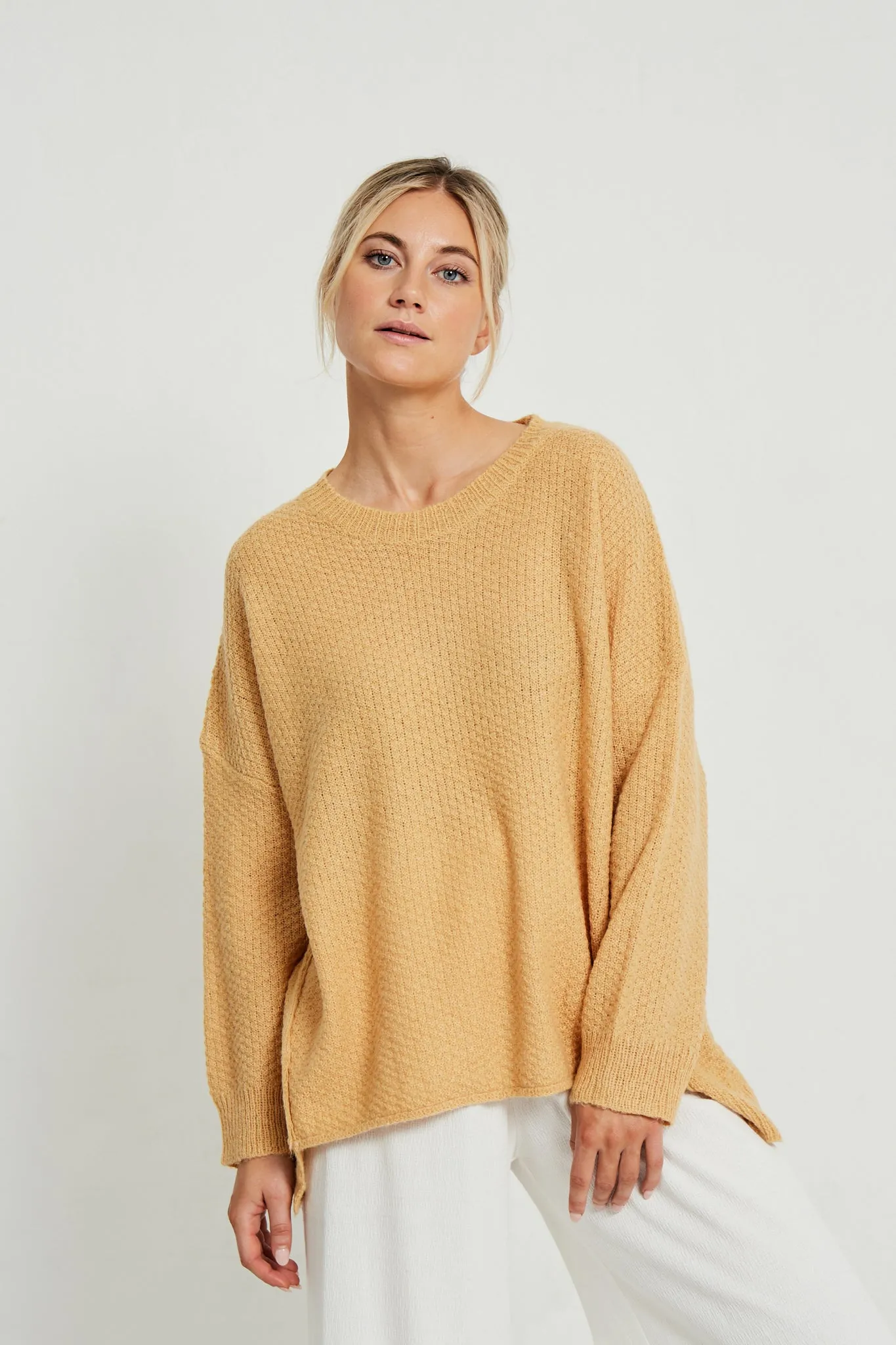 Little Lies Flora Sweater (Amber) - FINAL SALE