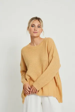 Little Lies Flora Sweater (Amber) - FINAL SALE