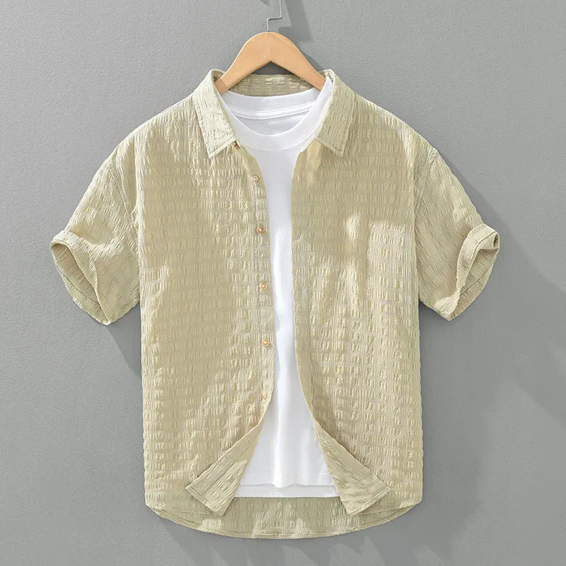 Lorenzo Vitali Lido Textured Shirt