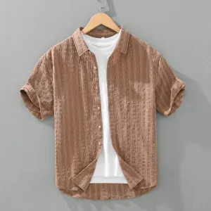 Lorenzo Vitali Lido Textured Shirt