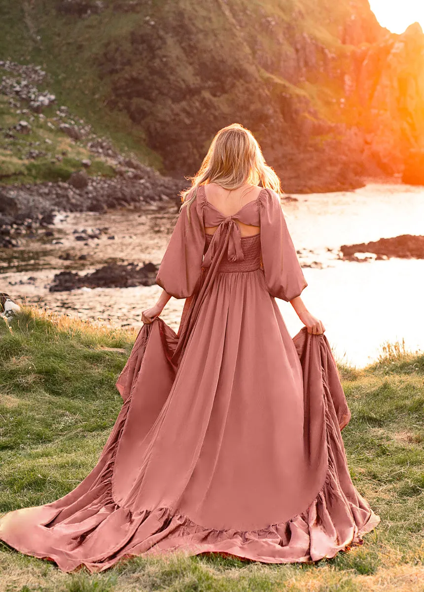 Lorna Impact Dress in Cedarwood