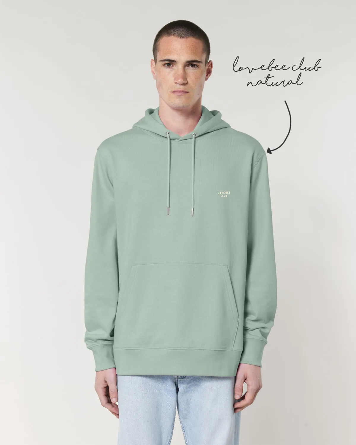 LoveBee Adult Hoodie | Peppermint