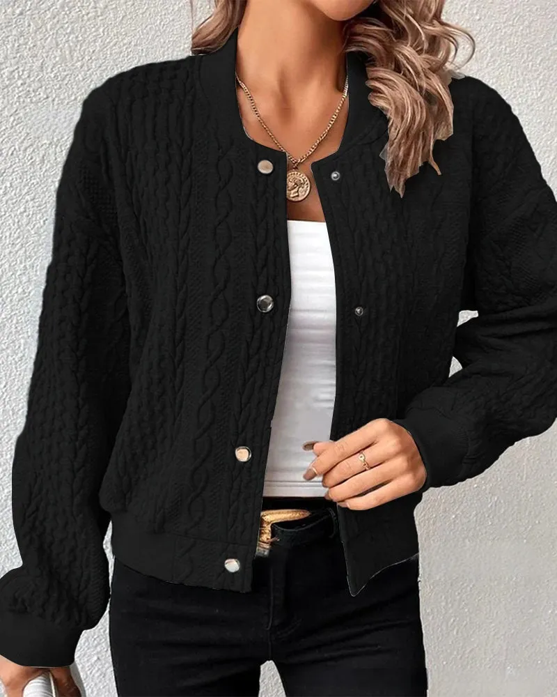 Lucille | Elegant Textured Cardigan