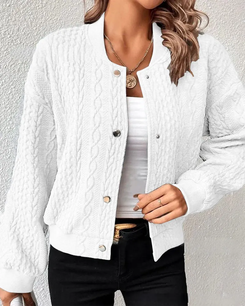 Lucille | Elegant Textured Cardigan