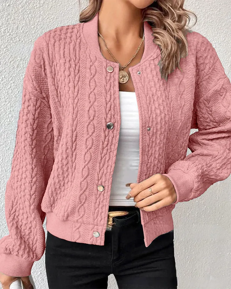 Lucille | Elegant Textured Cardigan