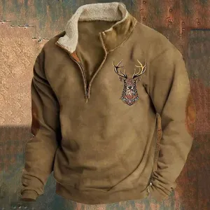 LUTHER™ | STYLISH QUARTER-ZIP SWEATER