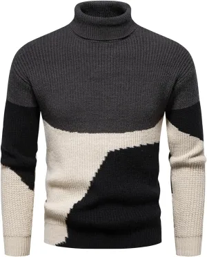 Luxury turtleneck sweater for men