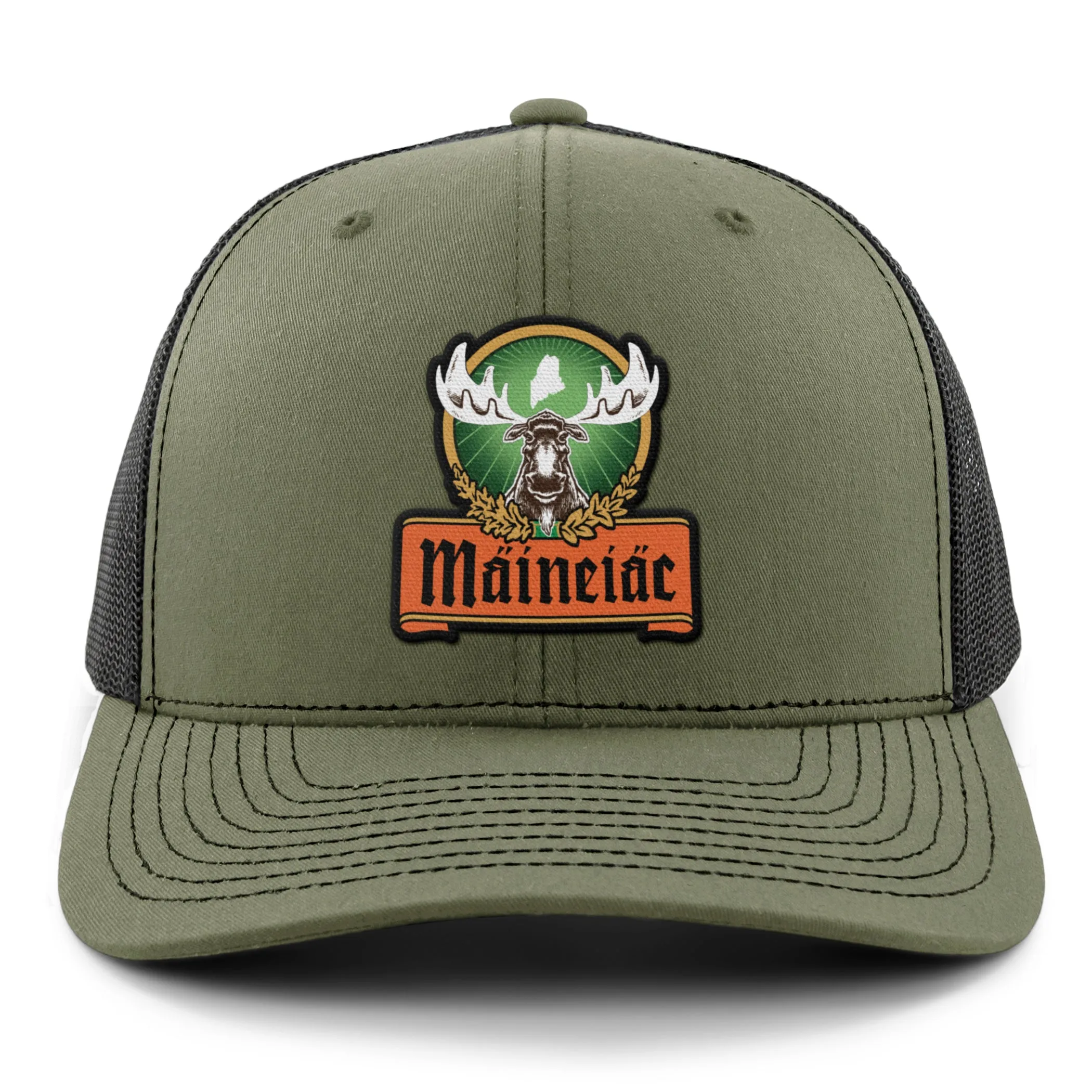 Maineiac Moose Classic Snapback Trucker