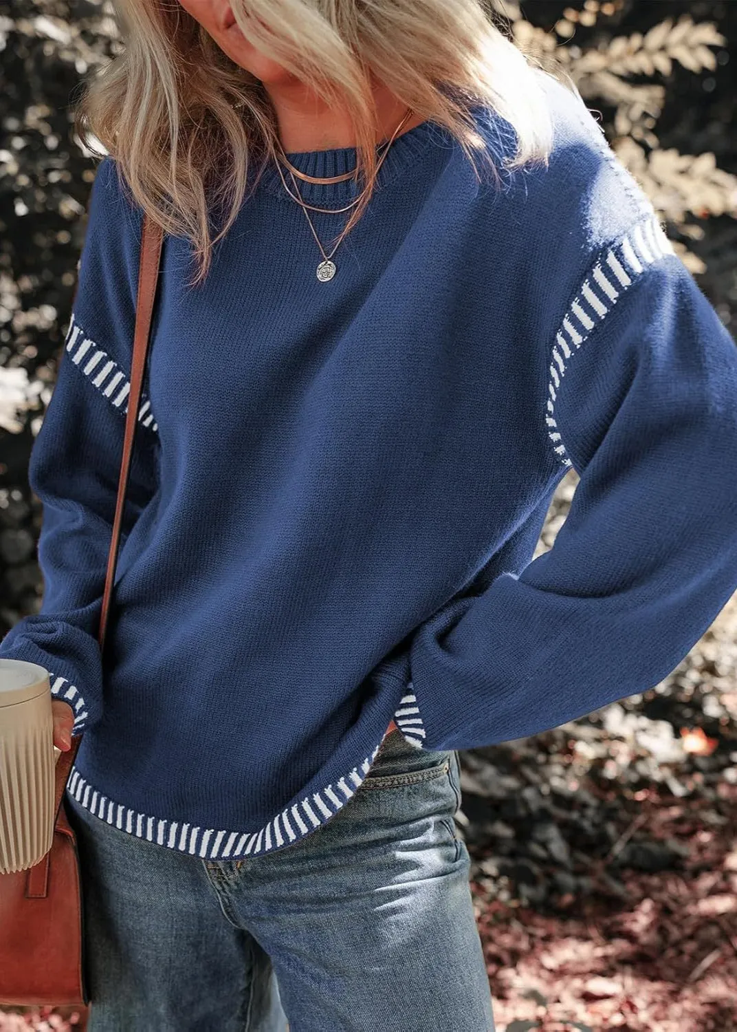 Maisie | Chic Contrast Sweater