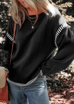 Maisie | Chic Contrast Sweater