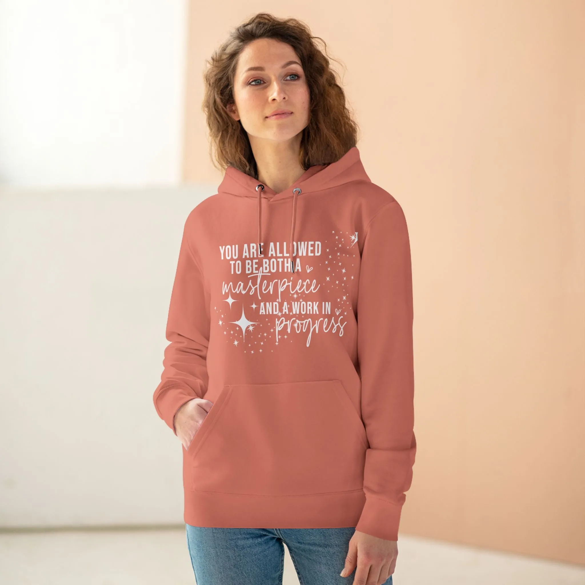 Masterpiece Work in Progress | Unisex Heavy Blend Organic Hoodie Sweatshirt