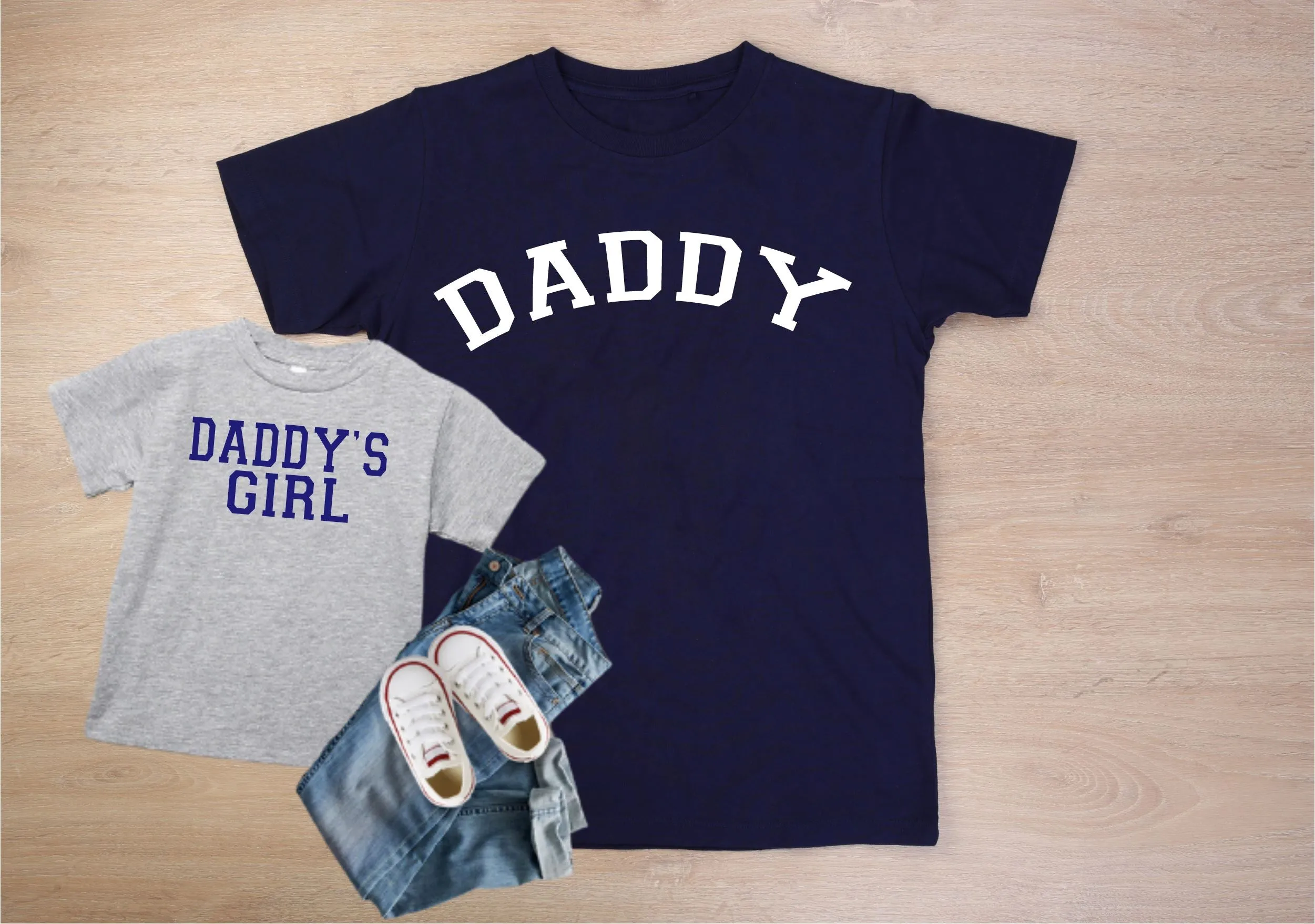 Matching Daddy & Me T-shirts