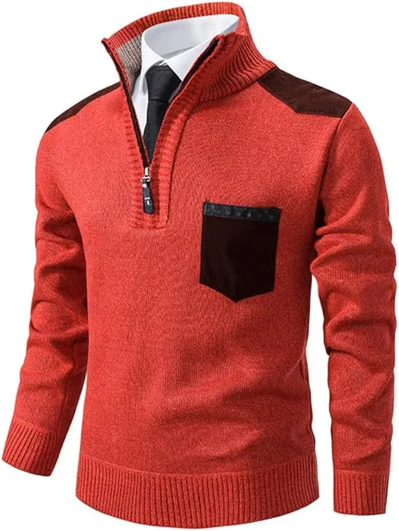 Mats | Elegant Zip Sweater