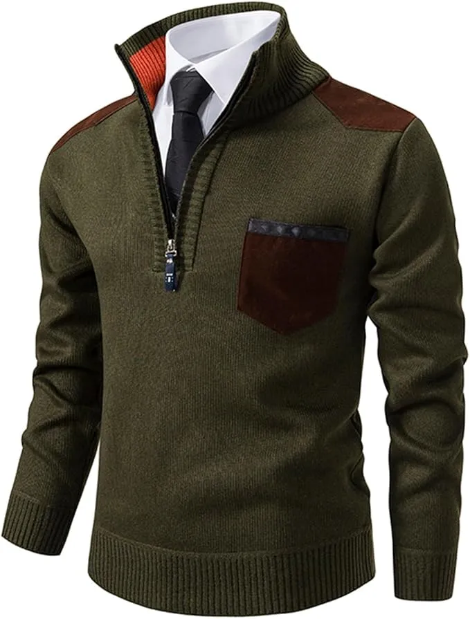 Mats | Elegant Zip Sweater