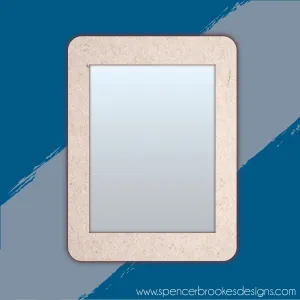 MDF and Acrylic Mirror - Rectangle