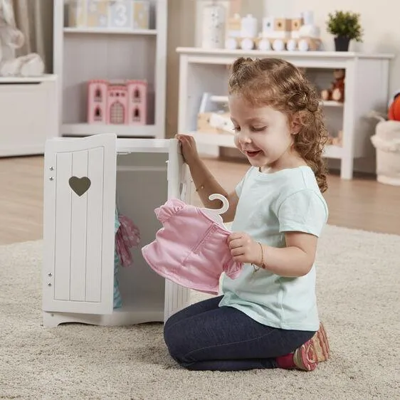 Melissa & Doug Mine to Love: Play Doll Armoire