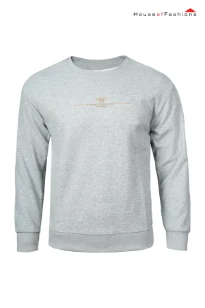 Men Full Sleeve embossed Sweater