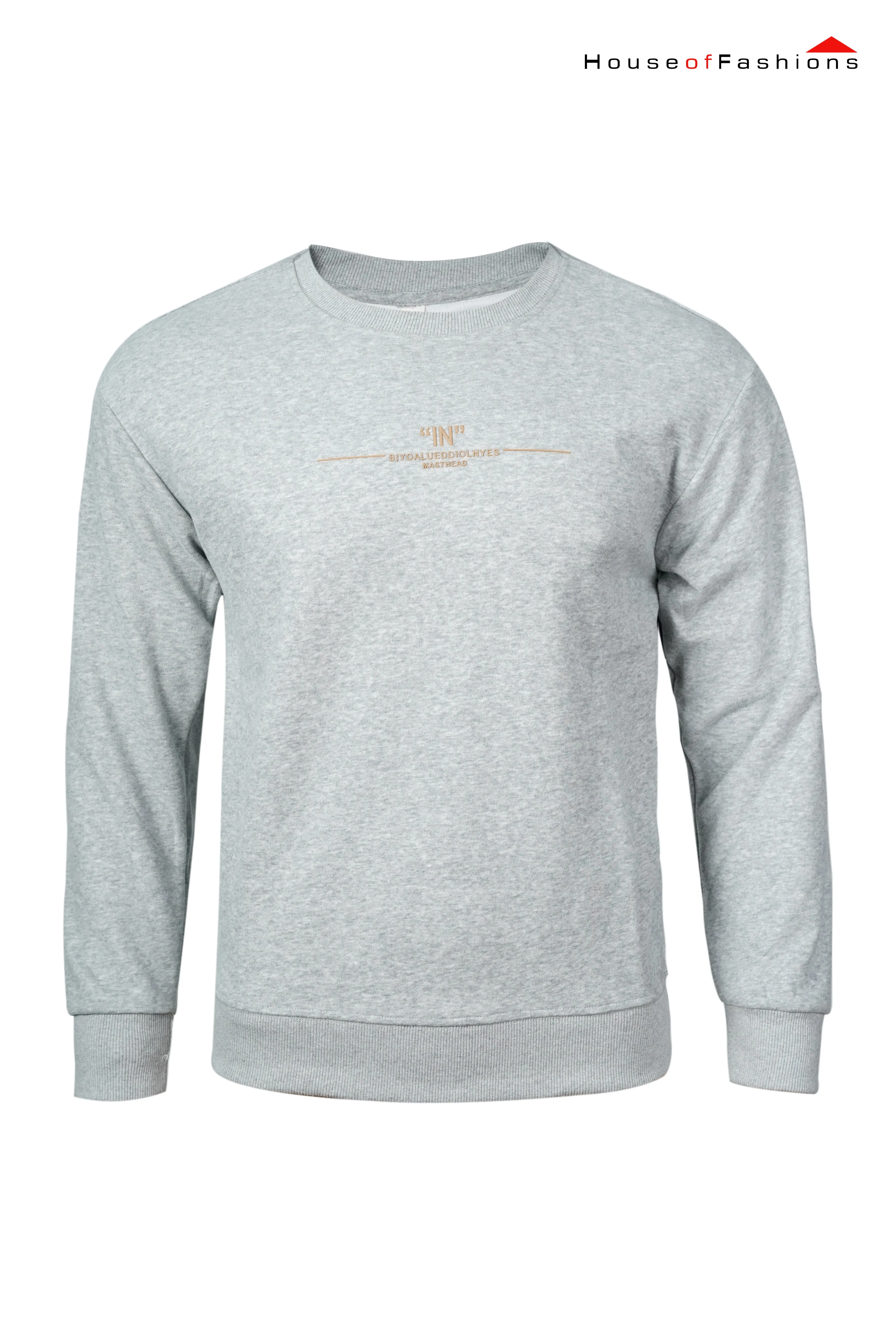 Men Full Sleeve embossed Sweater