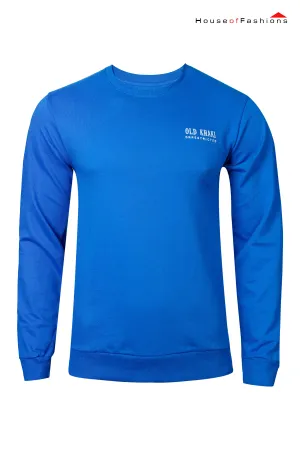Men Full Sleeve Embroidery Sweatshirt