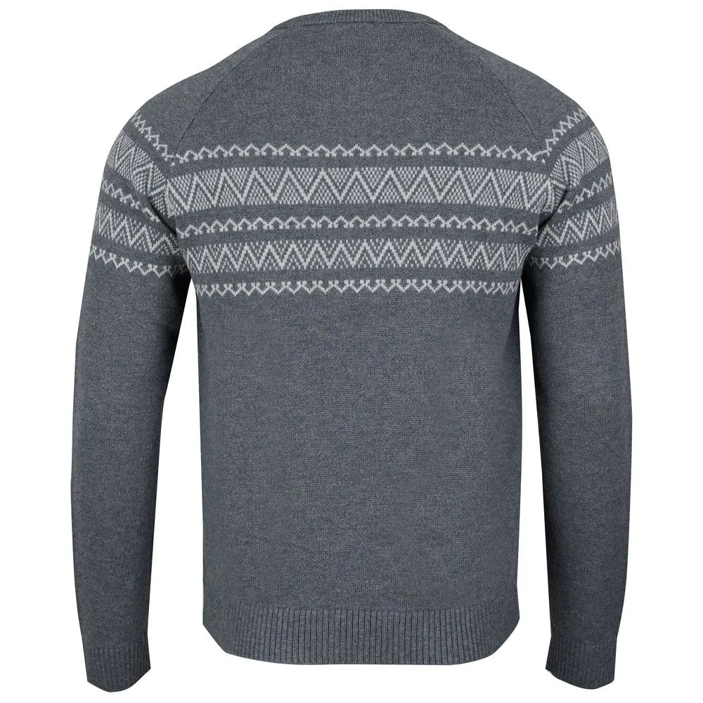 Mens Flakstad Fairisle Crew Sweater
