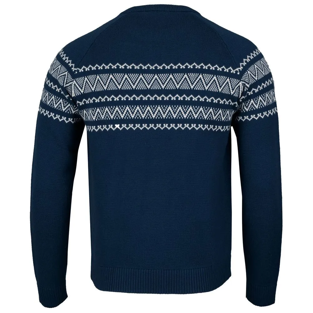 Mens Flakstad Fairisle Crew Sweater